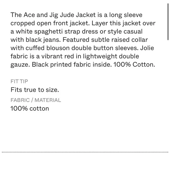 Ace & Jig Jude Jacket in Jolie - Picture 5 of 16